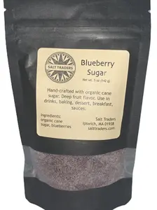 Blueberry Sugar- 5oz Net Wt. Rice Paper Zip Bag