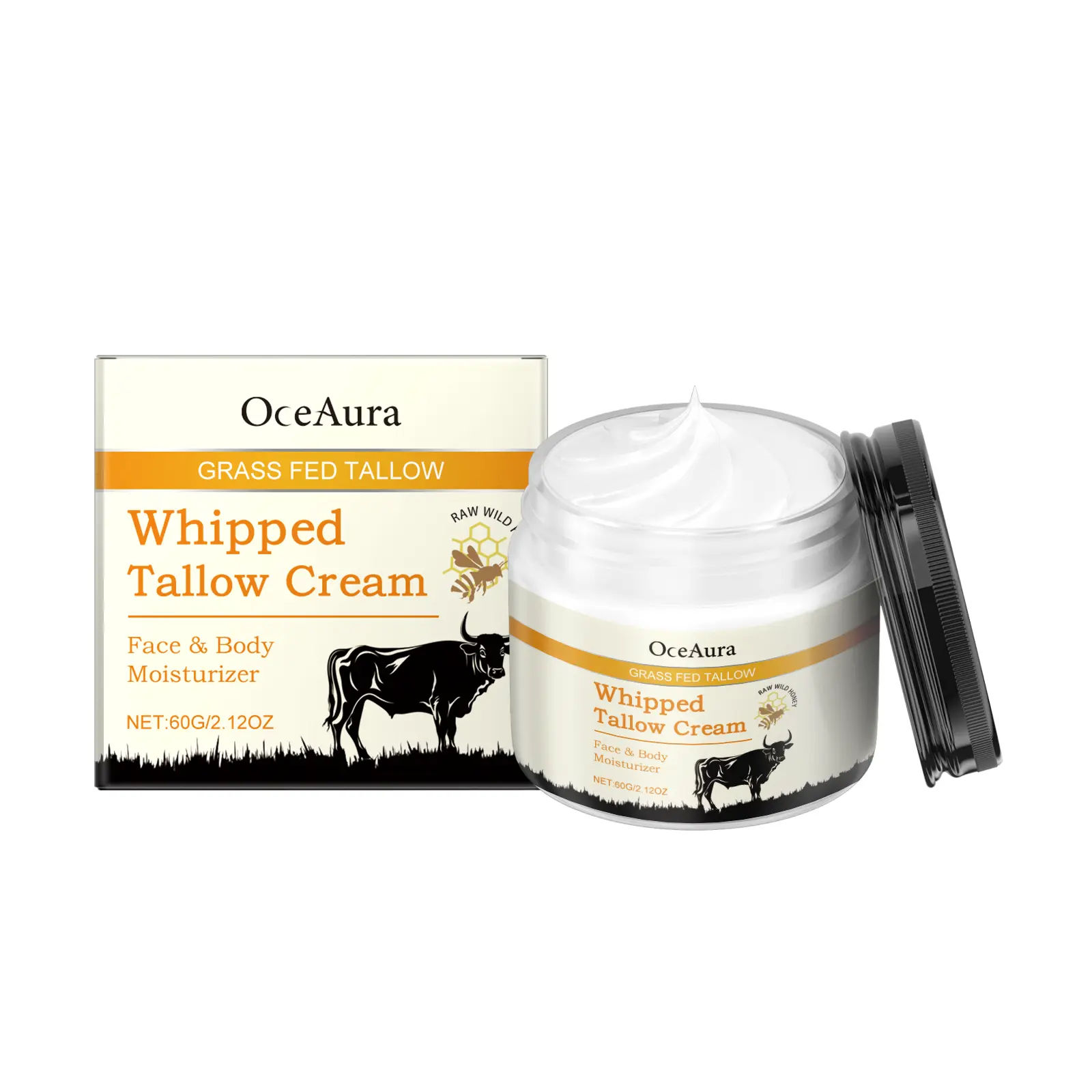beef tallow face cream Grass-fed Tallow Moisturizing Cream, HydratingNourishing Cream, Moisturizer For Women & Men AllSkin Types even Moisture Hydrate