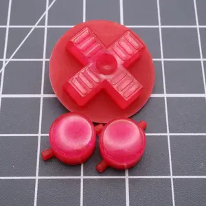 DMG Custom Buttons Rasberry Candy