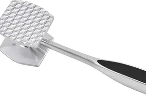 Meat Tenderizer Hammer for Steak, Beef & Poultry – Comfortable Rubber Grip Mallet Tool for Easy Tenderizing and Meal Prep.