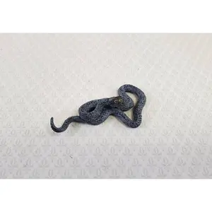 Dollhouse Miniature Snake Monocled Cobra 1:12 Scale Pet Animal Falcon Minis