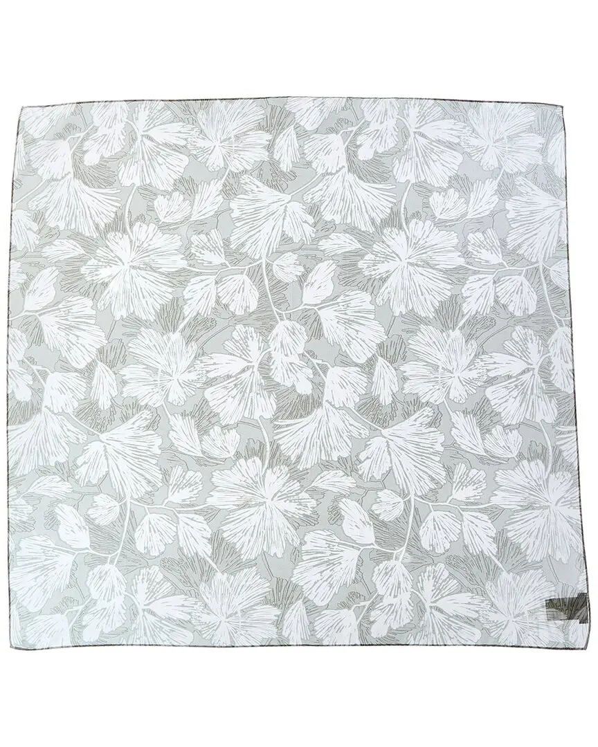 Brunello Cucinelli Floral-Printed Square Silk Scarf