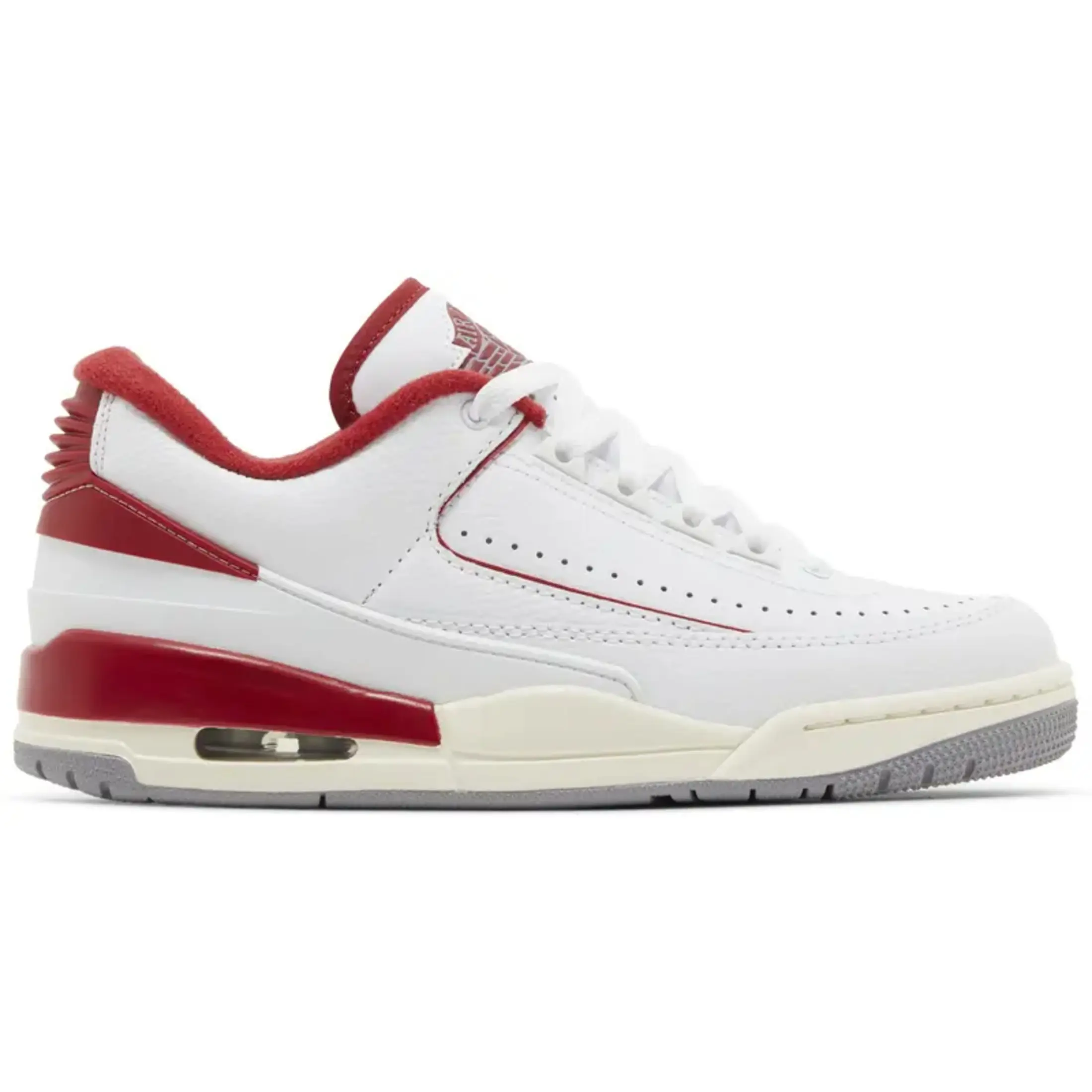 Nike Air Jordan 2/3 White Varsity Red Youth Fashion Shoes New