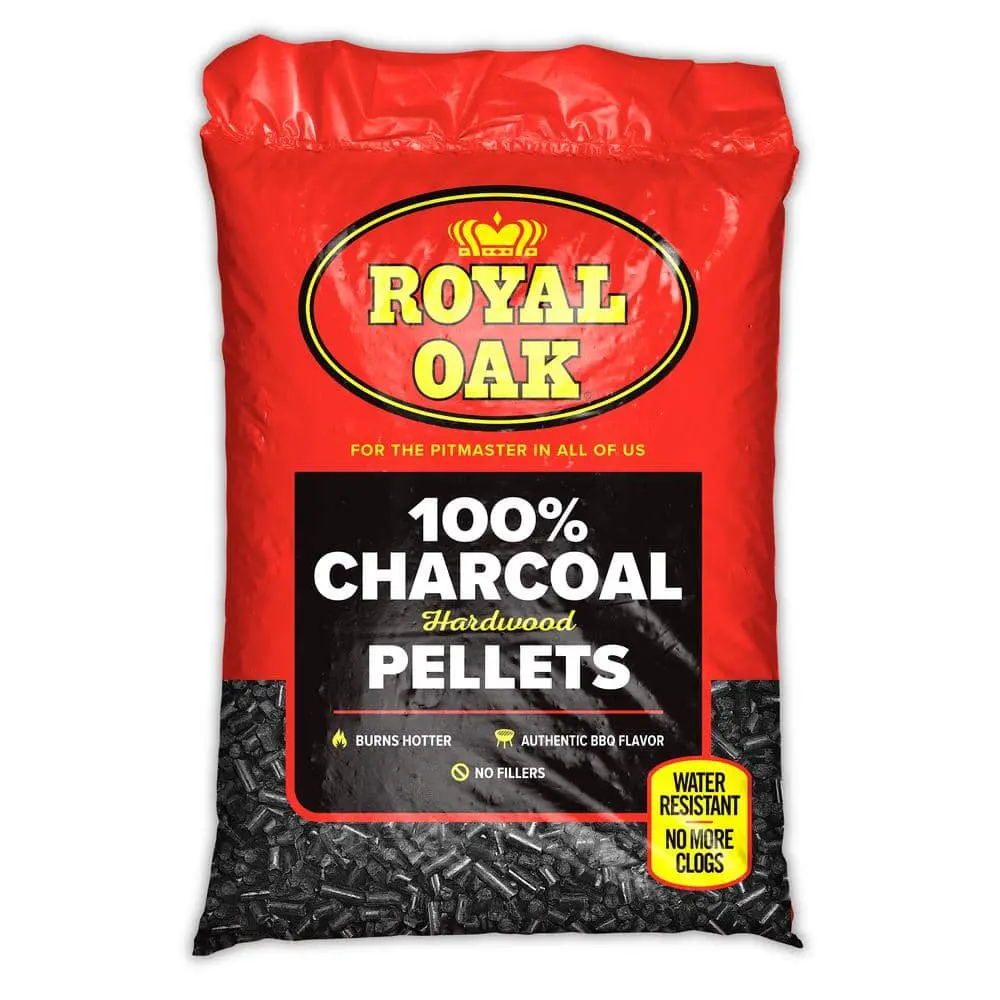 20 lbs. 100% Charcoal Hardwood Pellets 20 lbs. 100% Charcoal Hardwood Pellets