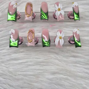Miracle Flowers Press On Nails