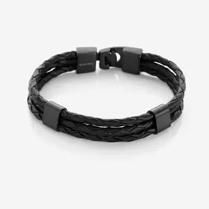 Triple Leather Bracelet | Men