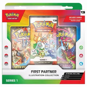 Pokémon First Partner Illustration Collection Series 1