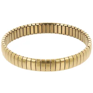 Steel by Design Polished Stretch Bracelet