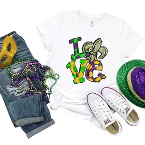 New Orleans Shirt - Festive Flower De Luce For Saints Fans Tshirt