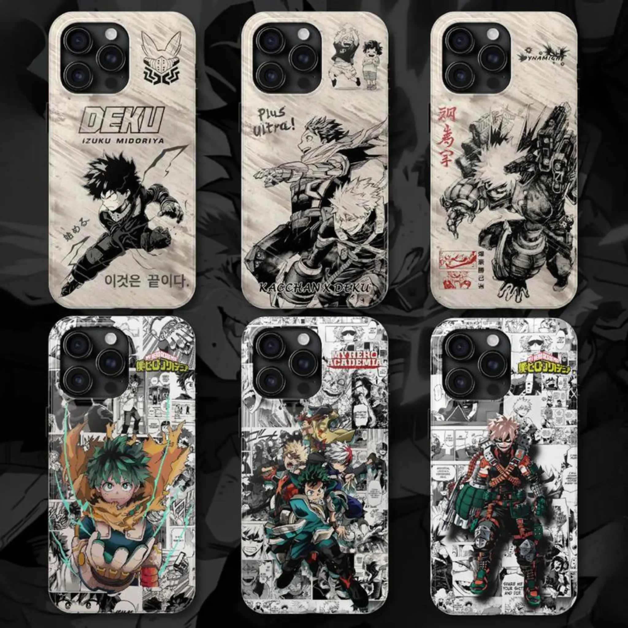 Deku and Bakugo My Hero Academia Phone Case, Plus Ultra My Hero Academia  Phone Cover, Anime Manga Fans Lovers 17 Air Pro Max - TikTok Shop