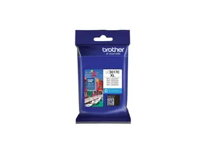 BROTHER INTERNATIONAL LC3017C High Yield Cyan Ink Cartridge