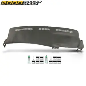 Fit For 1999-2006 Chevy Silverado / GMC Sierra Dash Cover Dashboard Overlay Gray