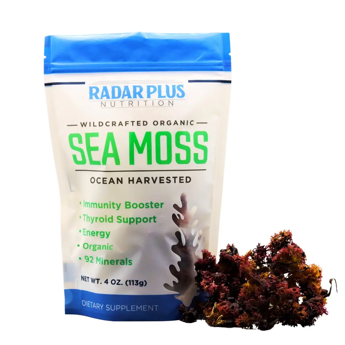 Irish Sea Moss for Optimum Health and Fitness - Chondrus Crispus Species - 4 oz...