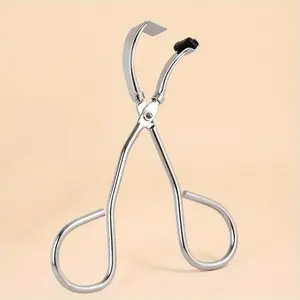 Stainless Steel Eyelash Curler, Portable Eyelash Curler, Partial Eyelash Curler, Beauty Makeup Tool for Women & Girls, Cosmetic