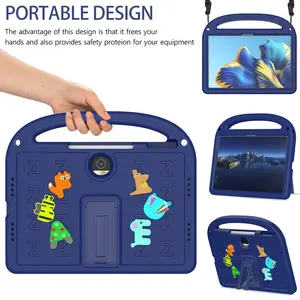 Tablet Case For Honor Pad 9 12.1 New fashionable and creative cartoon design, convenient to carry tablet computer case with stand, durable material, holiday gift This product does not come with a pen.