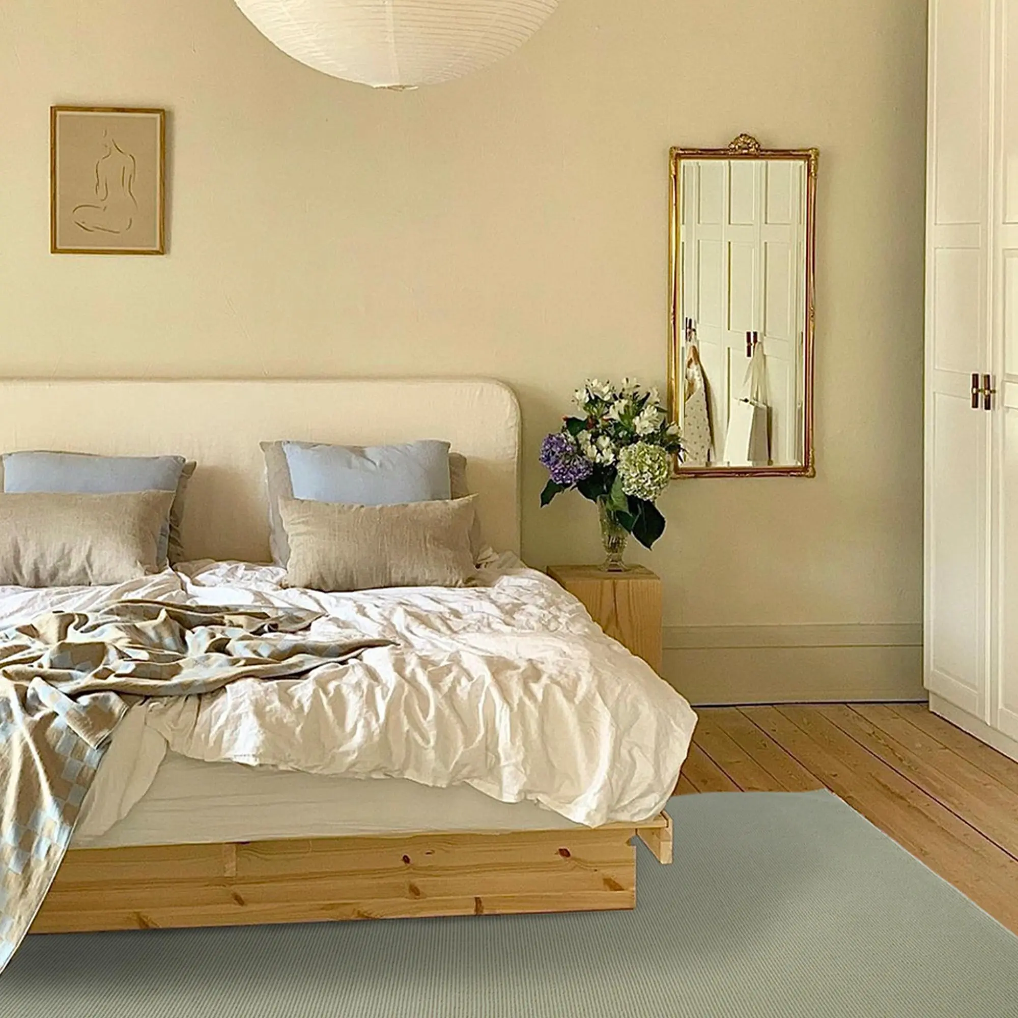 Revival Stripe Washable Rug