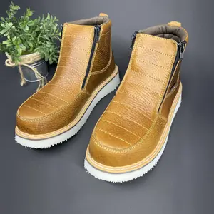 Zapato ruferos doble cierre Color miel