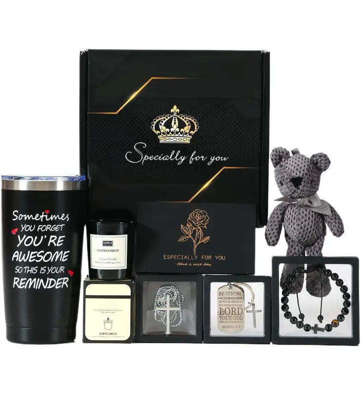 Halloween Fall Gift for Boyfriend Husband,Man Premium Gifts Basket Ideas Set for Him Men's Birthday Gift Box Birthday Presents for Dad, Son,Coworker Male Retirement Gifts