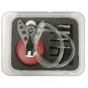 Dmd Hole Locator for Glass Ceramic Stone Tiles, Suction Cup Drilling Guide Tool for DIY Projects, Lightweight and Portable Accessories