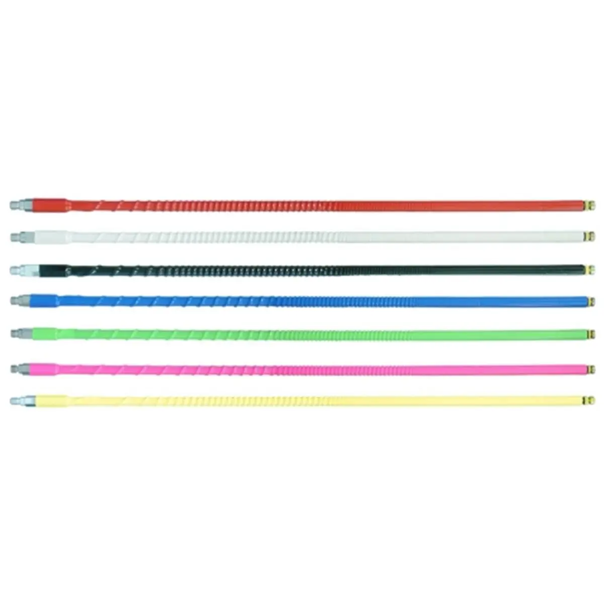 FireStik II 4 ft Tuneable Antenna, Top-Load Fiberglass with Tip Tuner, 900W, Rust-Proof Brass, Bright Blue for Trucks & ATVs, Cb Antenna