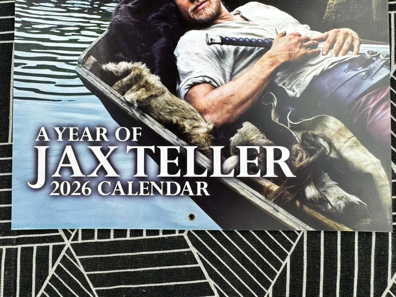 A Year of Jax Teller 2026 Calendar – Sons of Anarchy Fan Calendar, Motorcycle Club Vibes, Badass Wall Art Gift for Fans