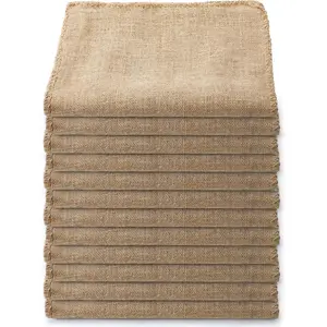 12 Pack  Sack Race Bags Burlap Bags with Drawstring  Jute  Root Vegetable Storage Gunny Sack for   Race for Birthday Party  (20 x 29 Inch)