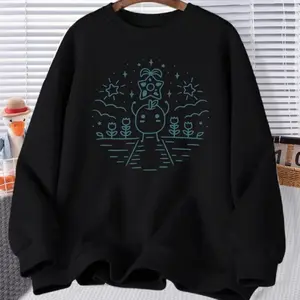 Stardew Valley Gaming Sweatshirts Harajuku Pullover Stardew Video Game Hooded Sweatshirt Fashion Streetwear Crewneck Loose Coat