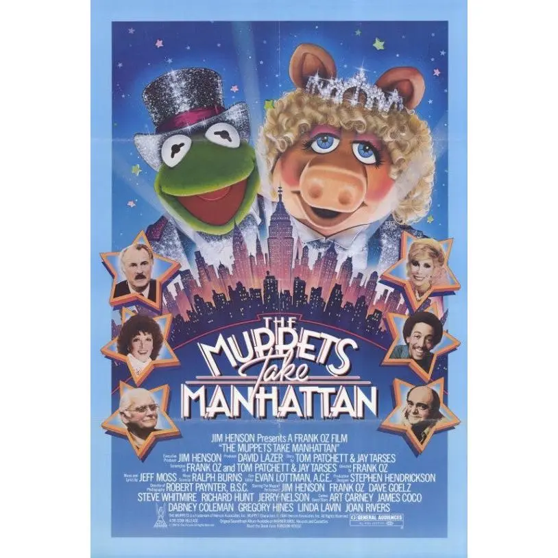 The Muppets Take Manhattan Movie Poster Print (27 x 40)