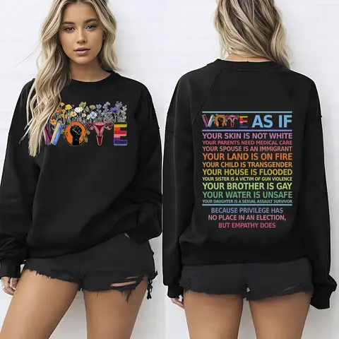 Vote As If Shirt,Custom Register Tee, Election Shirt,Voter T-Shirt, Voting Tee,Vote Gift, Equality Shirt, Pro Choice Shirt, Roe v Wade Shirt Feminist Witchy