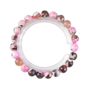Pink orca agate Fashion bracelets Handmade bracelets Profound and Handstring Couple style bracelet