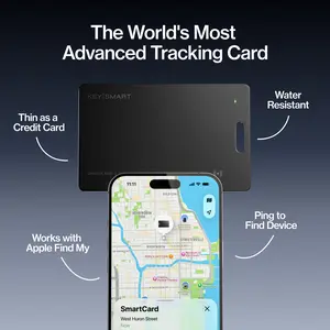 SmartCard | Apple Find My Tracker | Waterproof Wallet Card Tracker | Slimmest Under 2mm | Wireless Charging | Lanyard Slot | Never Lose Your Wallet Again
