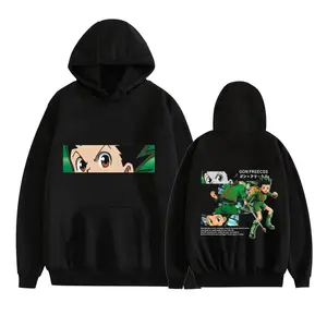 Gon Freecss Hoodie – Hunter x Hunter Anime Streetwear | Retro Green Aesthetic Unisex Pullover | Otaku & Cosplayers Design Graphic T-Shirt, Hoodie & Sweater