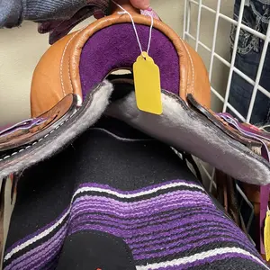 New 12” saddle