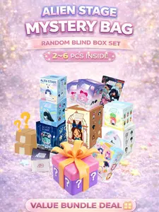 Alien Stage Blind Box Gift Set Series – IvanTill, MiziSua, Hyuluka Mystery Plush Set for Fans & Collectors