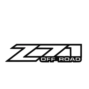 Z71 Off Road Decal for Trucks and More - Personalize Your Vehicle with High-Quality Decorative Stickers
