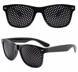 Pinhole Glasses Anti-Myopia AstigmatismGlassesMen's Women's Vision lmprovement StrabismusCorrectionFatigue Glasses Eyeglasses