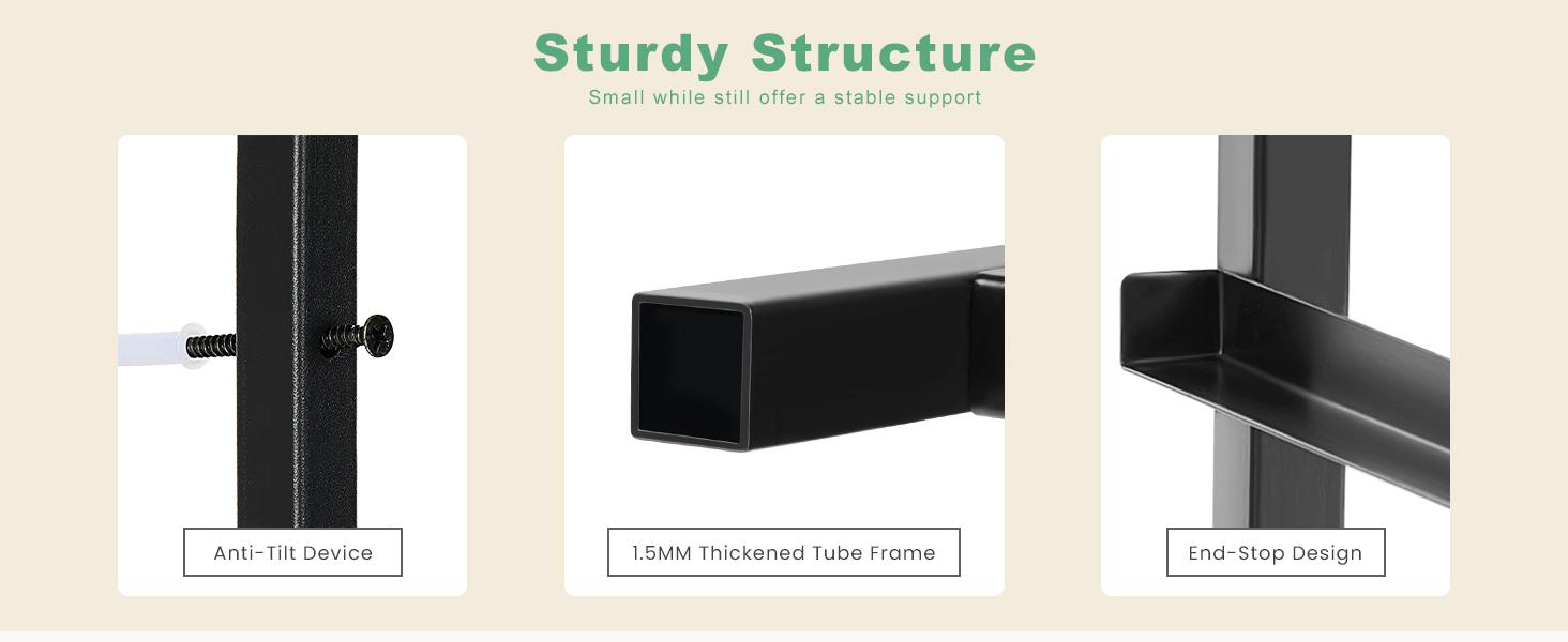 Entertainment Center with 5 Fabric, Media Console Table Open Storage Shelf Dresser for Bedroom/Living Room/Hallway, TV Stand with 5 Drawers