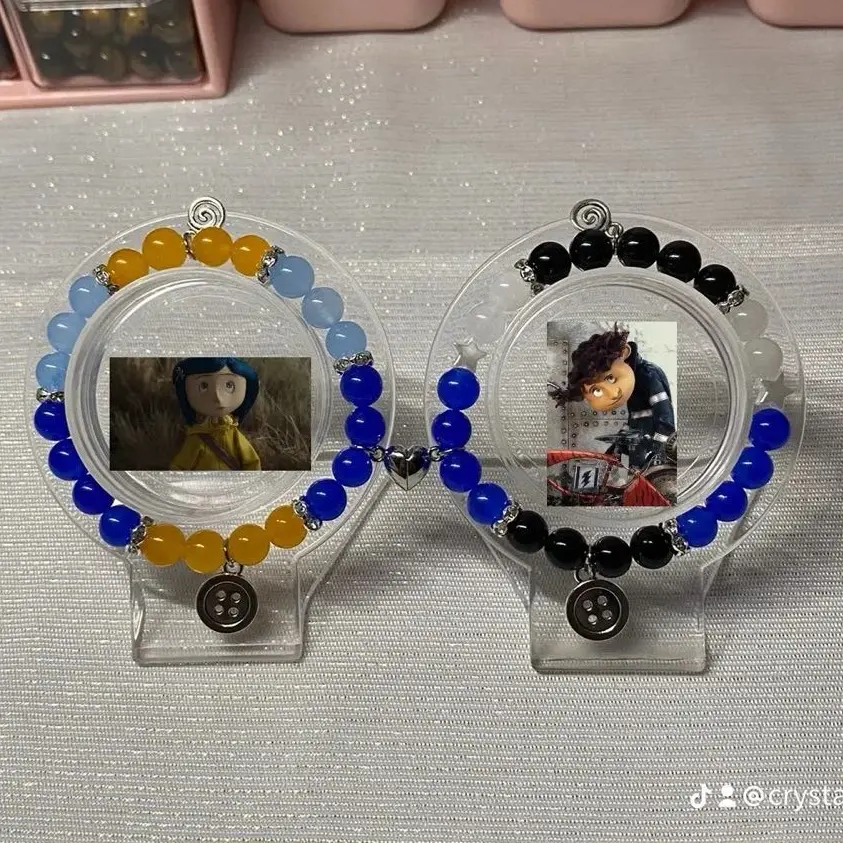 Coraline x Wybie bracelets