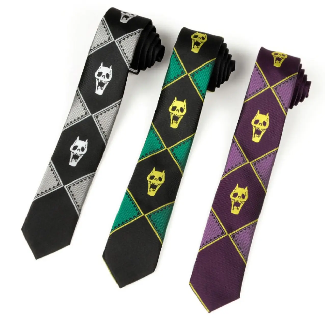 Killer Queen tie Fashion accessories,JJBA Diamond is unbreakable
