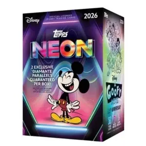 2026 Topps Disney Neon Blaster Box Trading Card Collectible Trading Cards