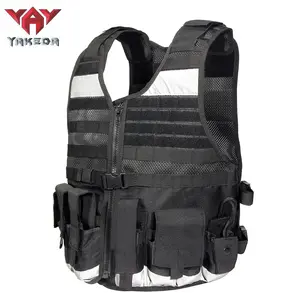 VT-1065 Yakeda Custom Stab-Resistant Reflective Vest Outdoor Molle System Onboard Safety Tactical Vest