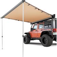 Khaki 4.6X6.6ft Car Awning