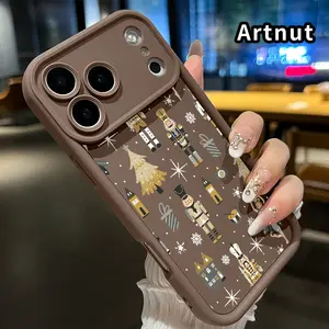 Phone Case for iphone 17 Pro Max 16 Plus 15 14 13 12 11 XR Air E Nutcracker Ballet Dream Patterned Soft TPU Full Camera lens Protection Rugged Phone Cover for Girl