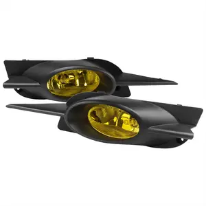 2009-2011 Honda Civic Coupe H11 Fog Lights Kit (Chrome Housing/Yellow Lens)