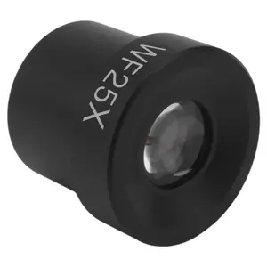 WF25X Microscope Eyepiece 12mm Wide Field of View for 23.2mm Mount Port Biological Microscope