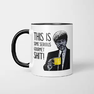 Pulp Fiction Jules Coffee Mug, Classic Movie Quote Ceramic Cup, Funny Gourmet Statement Mug, Cool Pop Culture Gift for Movie Fans, Classic Coffee Mugs, Coffee Cups