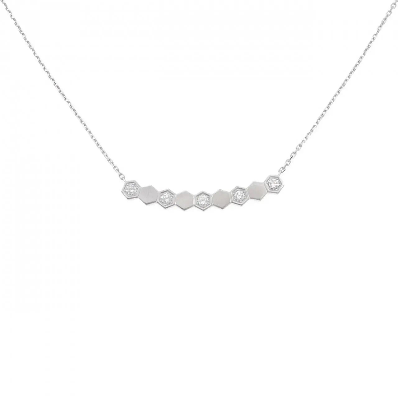 Chaumet Bee My Love 750 White Gold Diamond Necklace