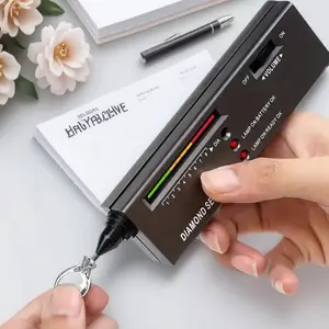 Portable Diamond Tester: Professional Gemstone Testing Tool for Authenticating Diamonds, Jade, Crystal & More. Accurate, Easy-to-Use, Fast Results. Essential for Jewelry Lovers & Collectors. Detector