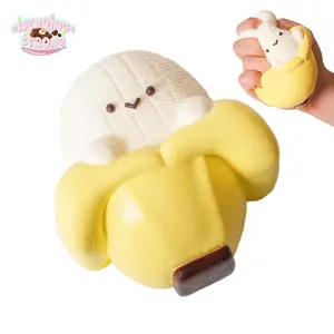 【WenQing Taba Squishy】Handmade Taba Squishy Toys, adult fidget toys, decompression venting toys, taba squishy, ​​​​ 200g, full silicone reborn squishy, ​​​​perfect for stress and anxiety relaxation gift Splat Bear Sponge Ball