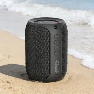 ZEALOT Portable Bluetooth Speaker with Super Bass, IPX5 Waterproof, Waterproof Subwoofer Speaker, Outdoor Wireless Speaker, HiFi Stereo Sound, RGB Lights, 12-Hour Playtime, Supports TF Card/USB/AUX - Perfect for Phone, Computer, Home, Outdoor, Car, Gift